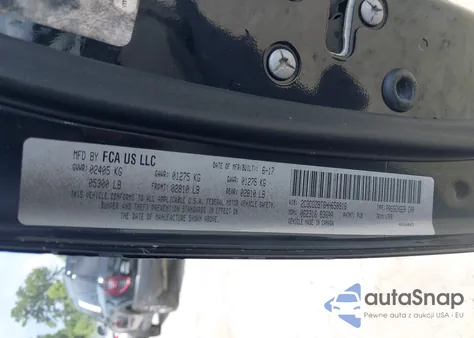 2017 Dodge Challenger R/T z USA, uszkodzony, nr VIN 2C3CDZBT6HH658916